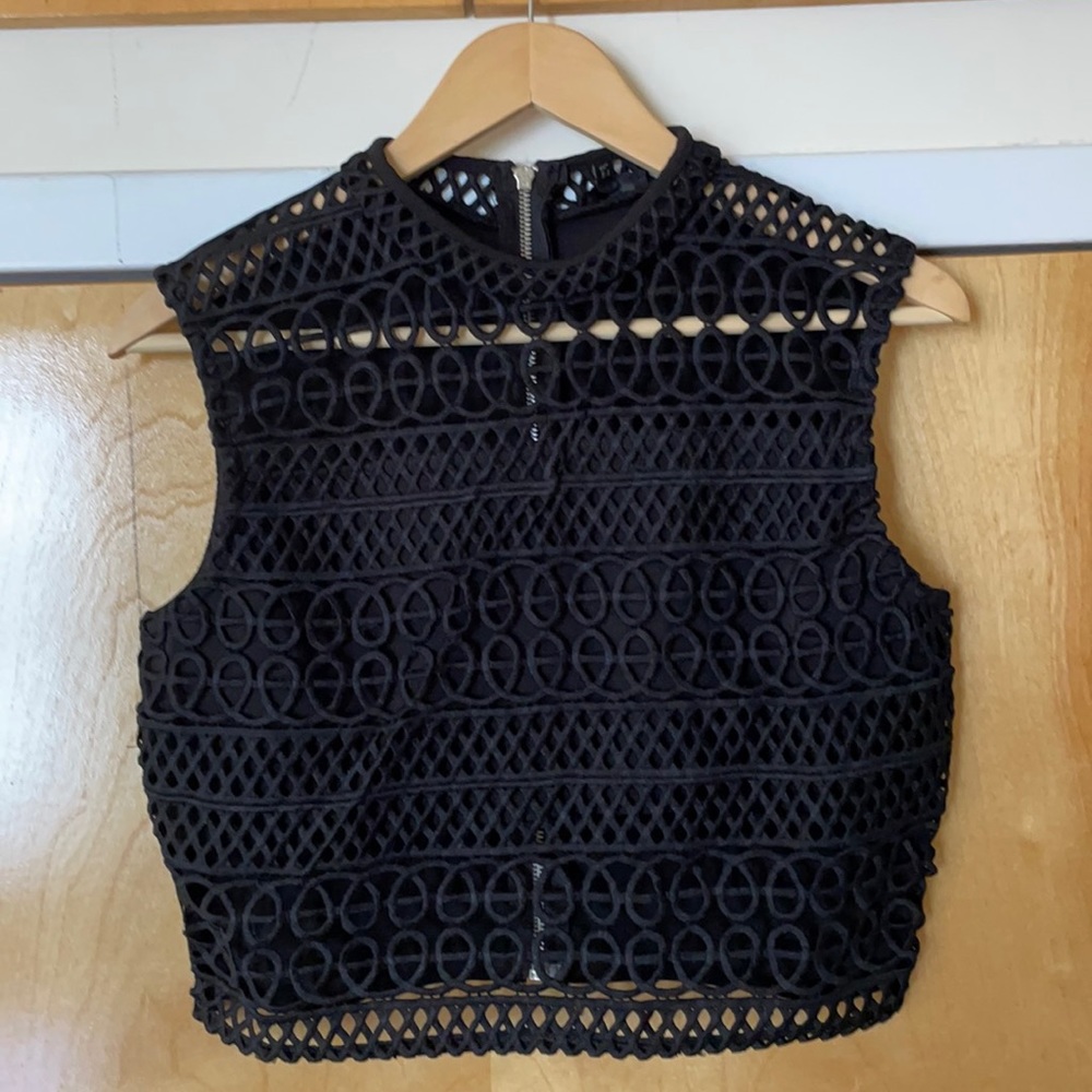 River Island Crochet Crop Top